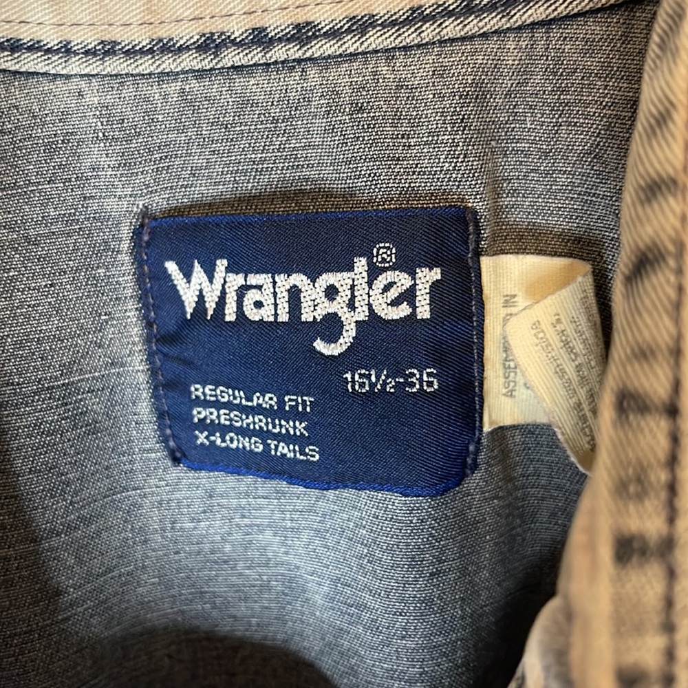 Vintage Wrangler Shirt - Picture 3 of 4